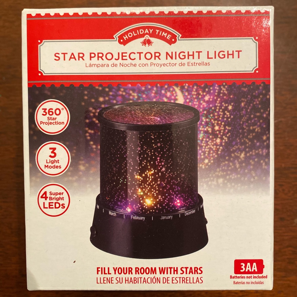 Star Projector Lamp Night Light